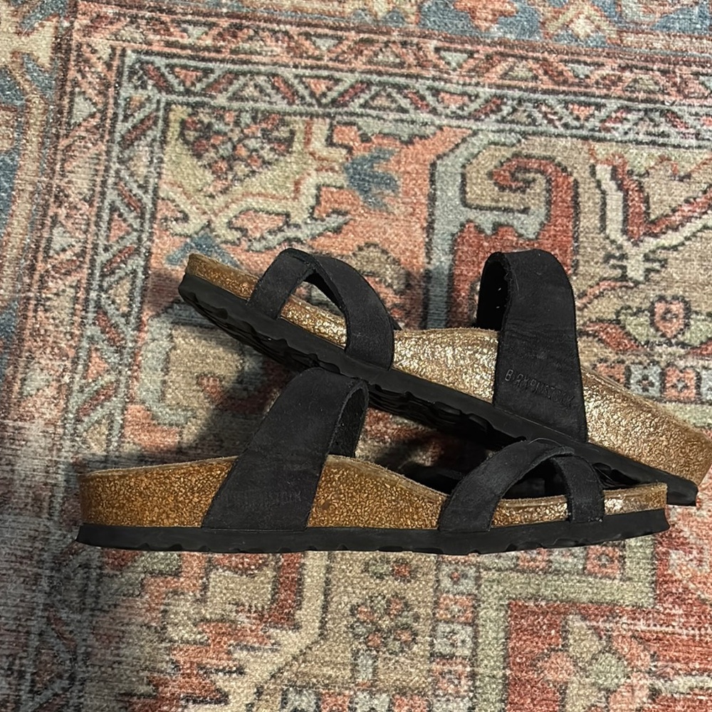 Birkenstock Black and Brown Sandals - Picture 4 of 6